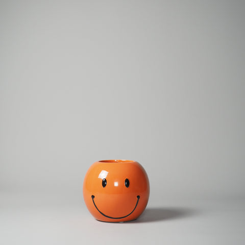 VASE SMILE, ORANGE