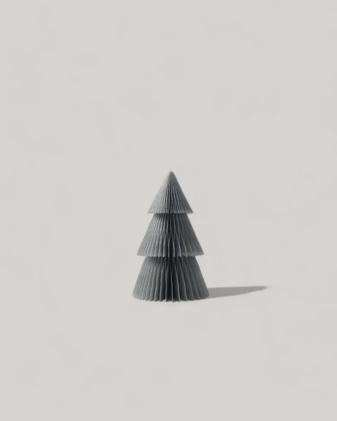 PAPIERBAUM, GRAU-SILBER