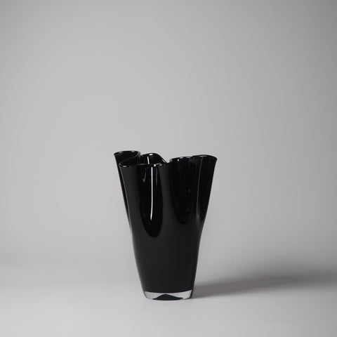 VASE WAVE, SCHWARZ