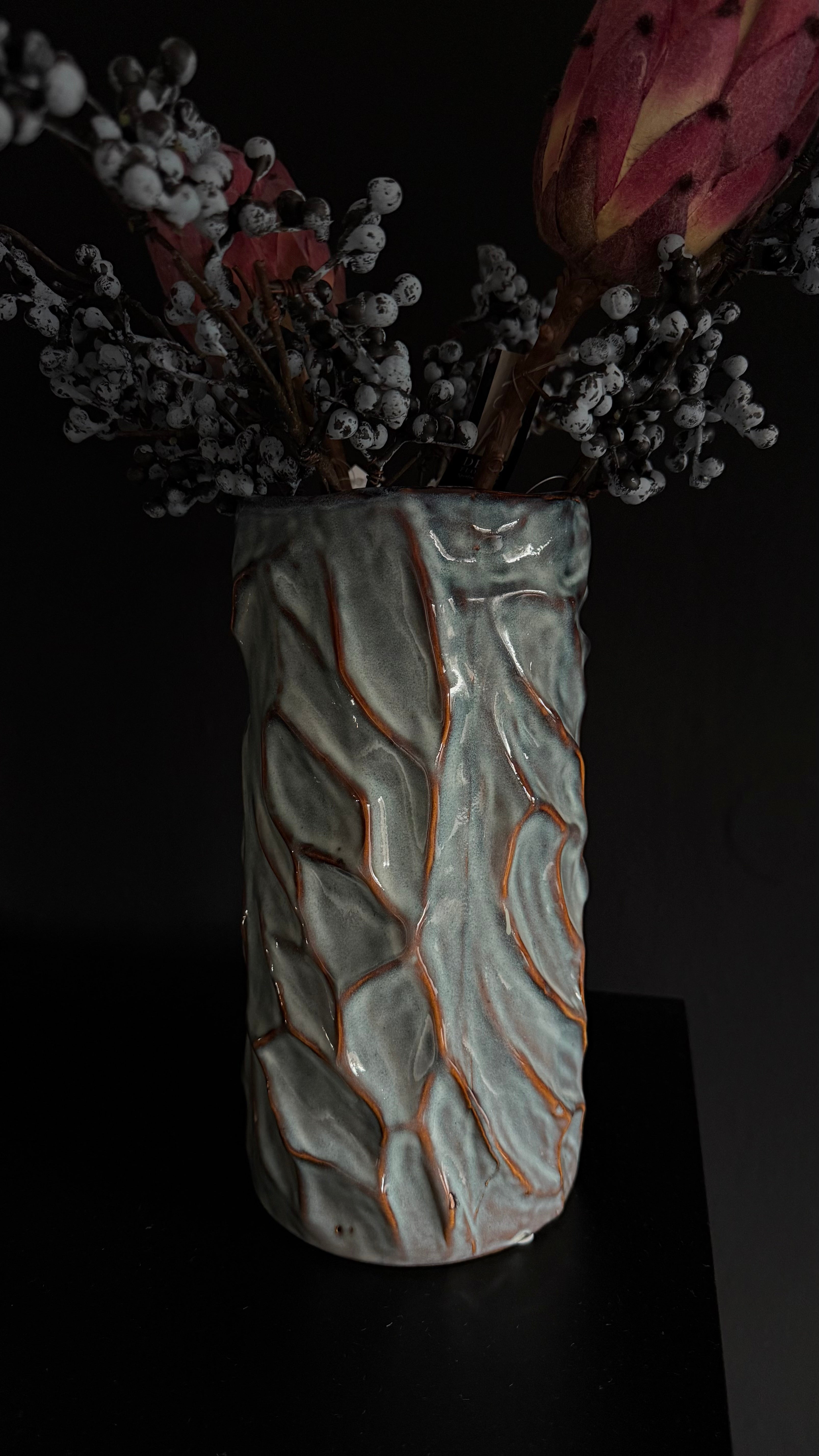 STYLE VASE, BLUE, 2er SET