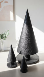 METALL TANNENBAUM, SCHWARZ