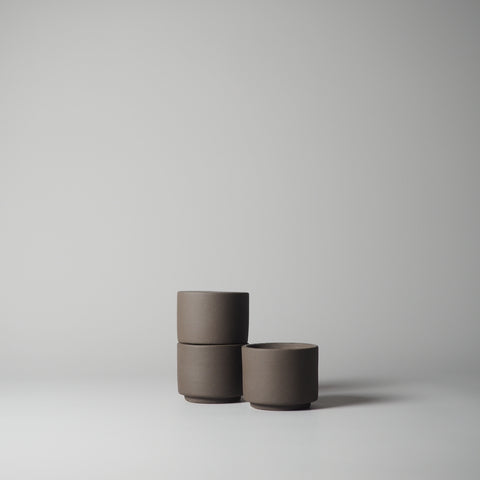 MODULARER KERZENHALTER, BRAUN