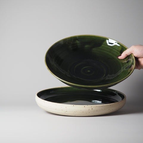 KERAMIK SCHALEN-SET, KIEFER