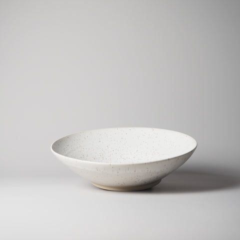 KERAMIK SALATSCHALE, PYRITWEIß
