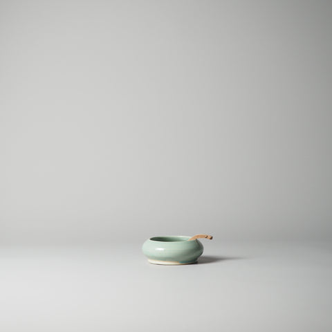 KERAMIK SALZSCHALE, MINT