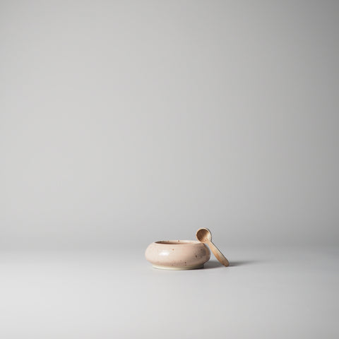 KERAMIK SALZSCHALE, ROSÉ