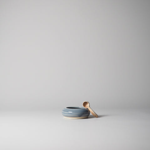 KERAMIK SALZSCHALE, NACHTHIMMEL BLAU