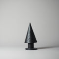 METALL TANNENBAUM, SCHWARZ