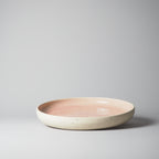 KERAMIK SERVIERTELLER, ROSÉ
