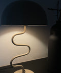 MUSHROOM LAMPE TWIST, BEIGE