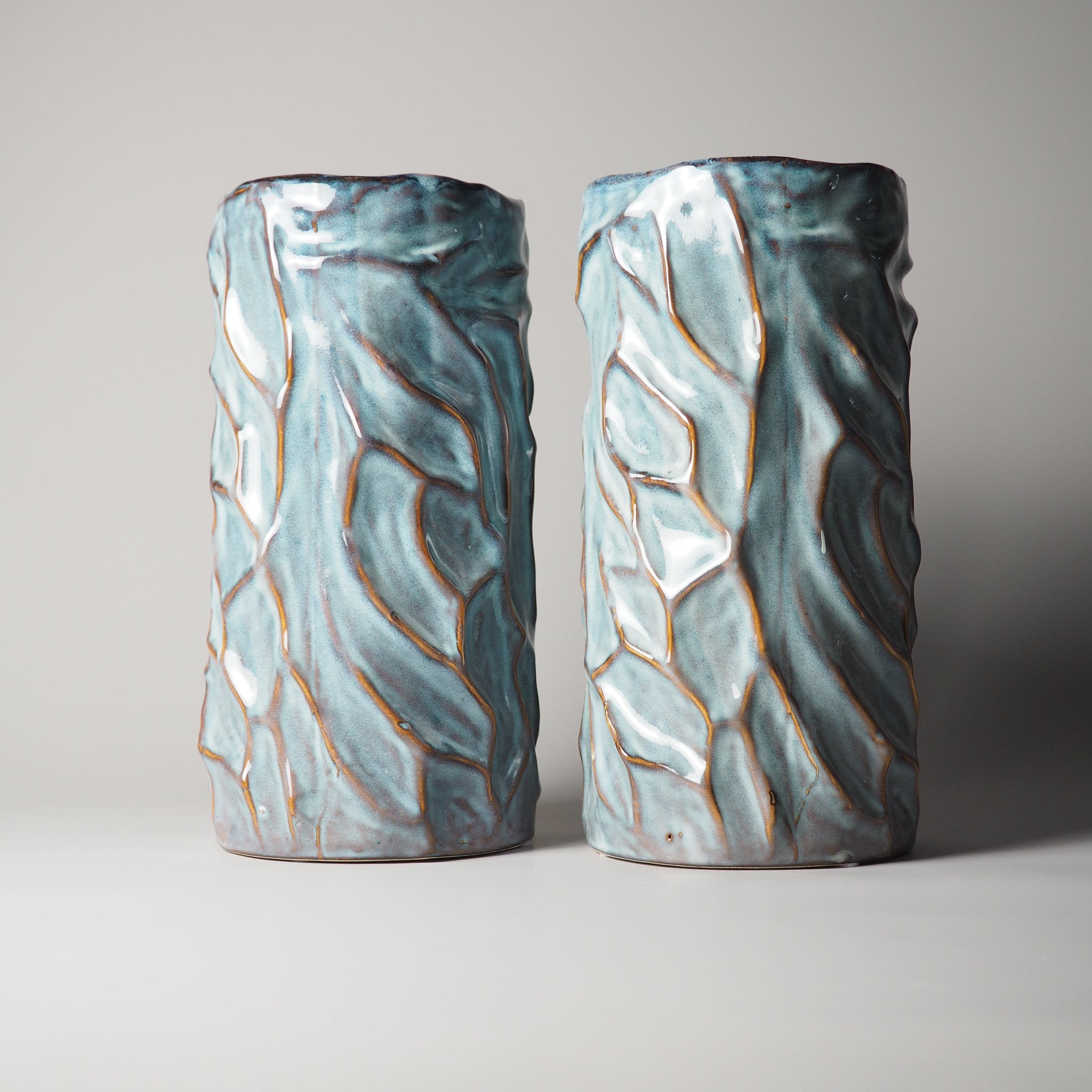 STYLE VASE, BLUE, 2er SET