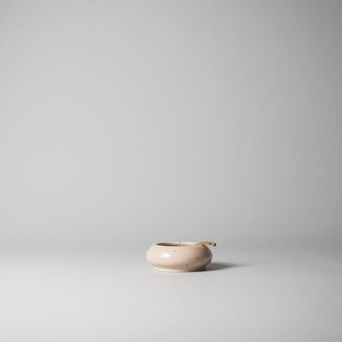 KERAMIK SALZSCHALE, ROSÉ