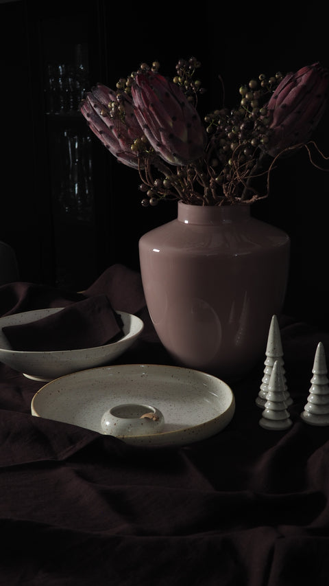 KERMIK TANNENBÄUME, 3er-SET, PYRITWEIẞ