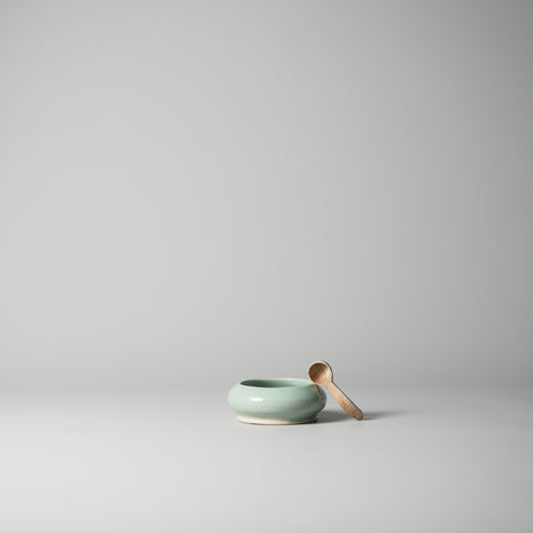 KERAMIK SALZSCHALE, MINT