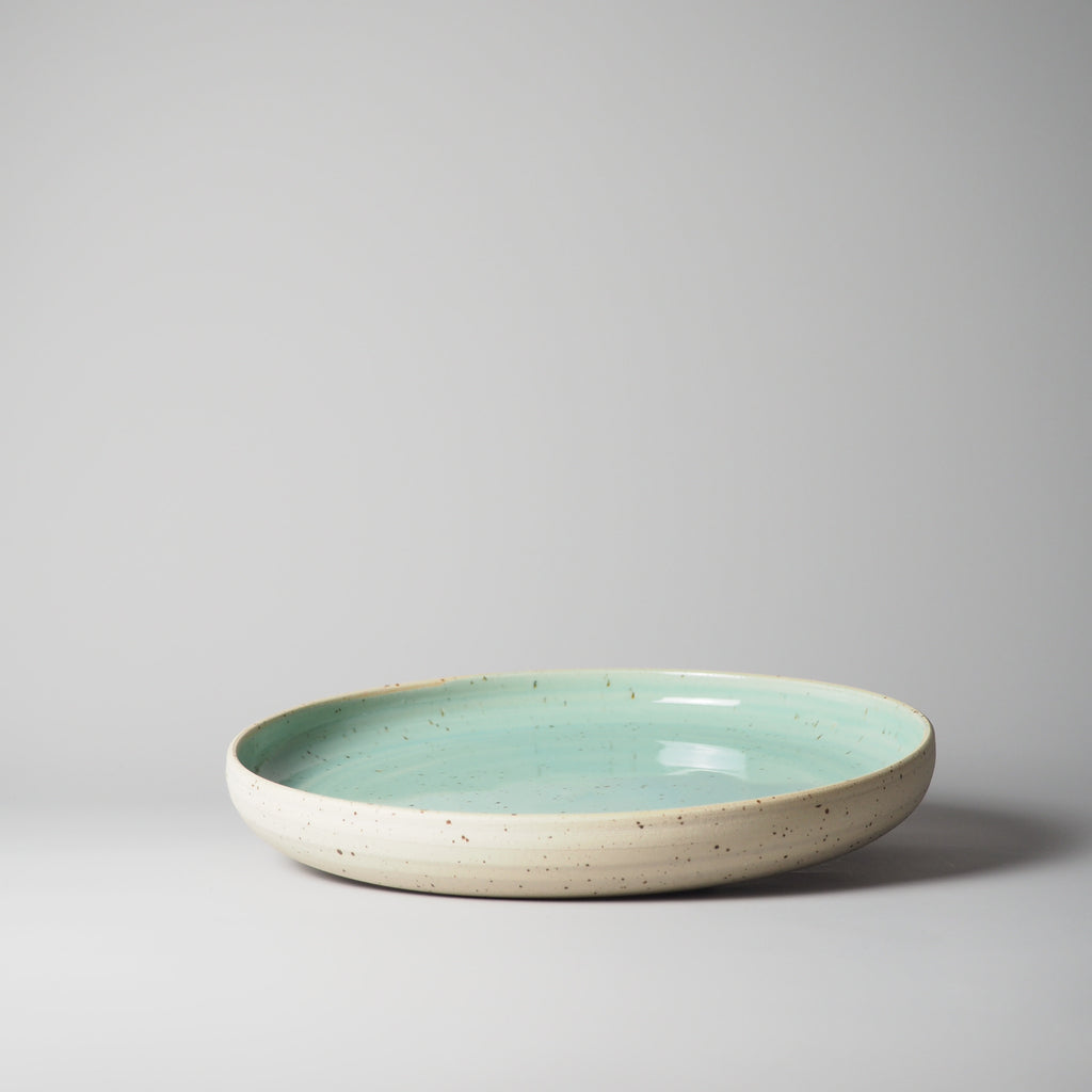 KERAMIK SERVIERTELLER, MINT