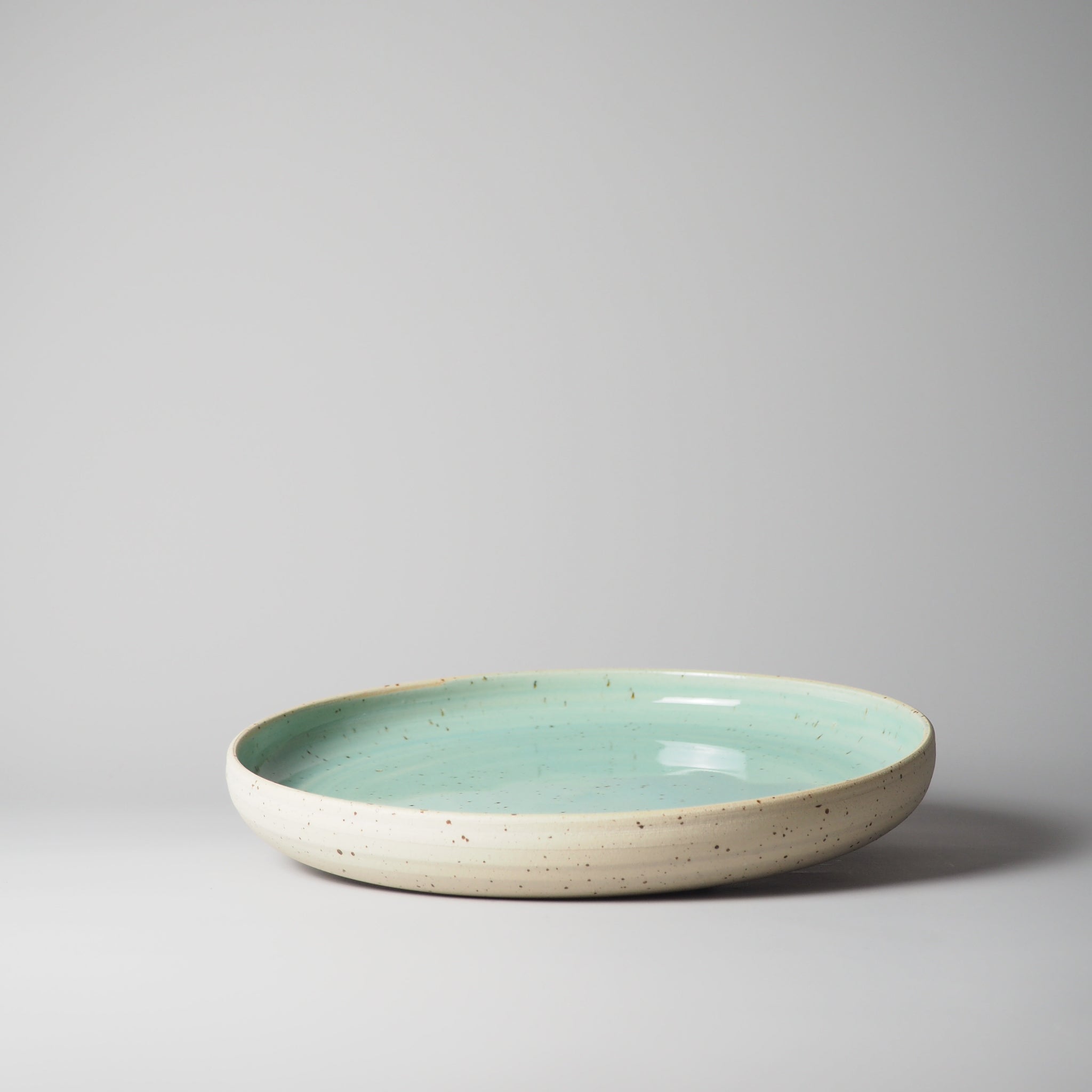 KERAMIK SERVIERTELLER, MINT