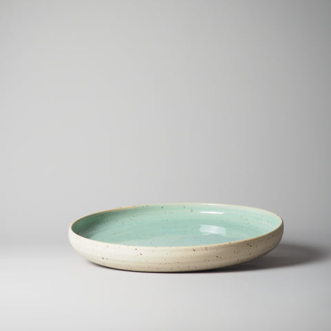 KERAMIK SERVIERTELLER, MINT