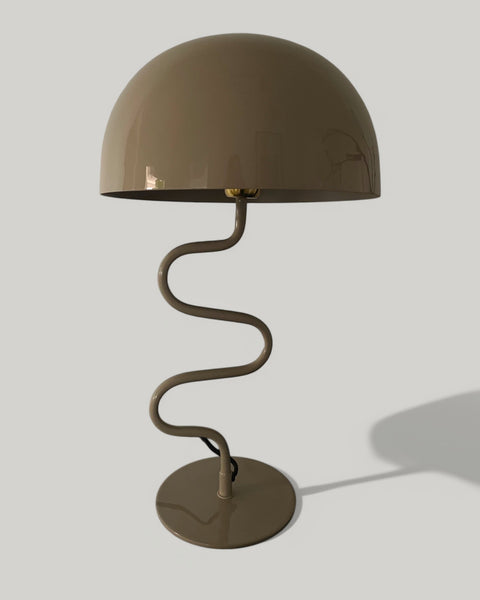 MUSHROOM LAMPE TWIST, BEIGE