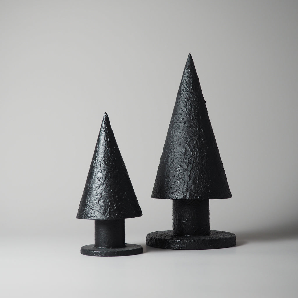 METALL TANNENBAUM, SCHWARZ