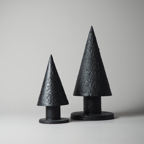 METALL TANNENBAUM, SCHWARZ