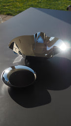 SNACKSCHALE COCOON, SILBER
